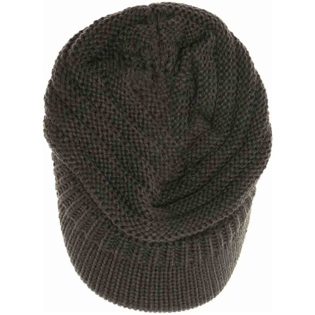 Dark-Grey Knit C.C Cap offers expert craftsmanship in a cozy, knitted design ideal for cold weather. Its breathable fabric provides warmth without overheating, making it perfect for outdoor activities or casual wear. Durable and stylish, this cap combines comfort with functionality to keep you protected during chilly days. 