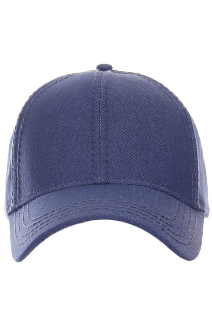 Denim C.C BASEBALL PONYCAP offers superior comfort and style for everyday wear. With its adjustable strap and durable construction, this cap is perfect for any outdoor activity. Its timeless design and quality material make it a must-have for any wardrobe. Upgrade your look with the C.C BASEBALL PONYCAP.