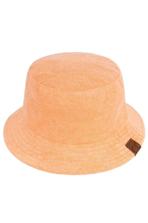 C.C Women's Terry Cloth Bucket Hat - Desart