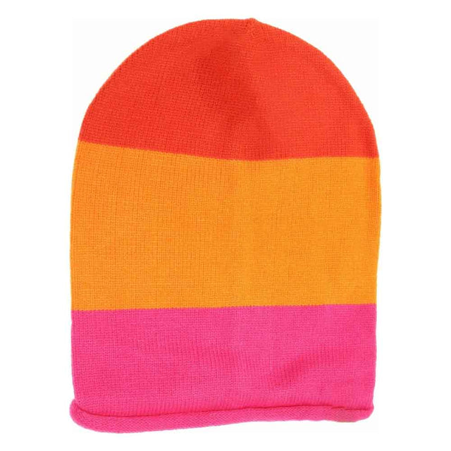 Dk.Orange- Colorblock Rolled Cuff Slouchy CC Beanie combines modern style with practical warmth. Featuring a distinctive colorblock design and a comfortable slouchy fit, it provides versatile wearability while the rolled cuff adds extra insulation around the forehead. Crafted for softness and durability, this beanie is ideal for keeping warm during chilly days without compromising on fashion. Its relaxed silhouette fits most head sizes, making it a reliable accessory for outdoor activities or casual urban w