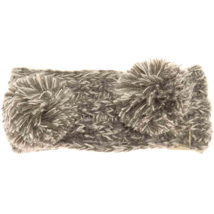 KIDS Multi-tone Double Pom C.C Head Wrap