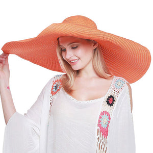 Extra Wide Brim Straw Sun Hat