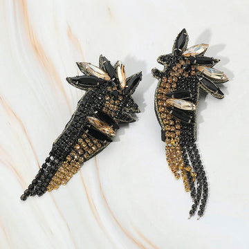 Madeline Love Lt Col Topaz Stone Embellished Bird Earrings