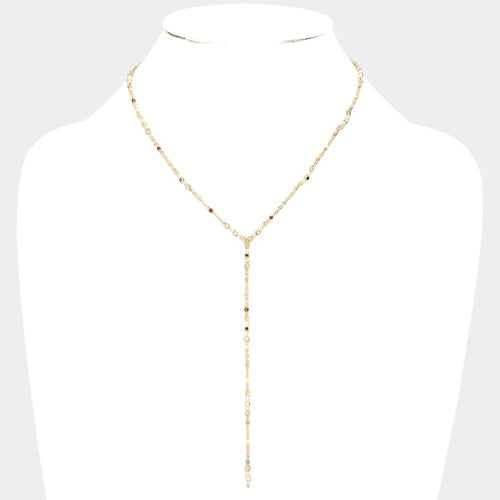 Beads Link Y Necklace - GD-EMLT