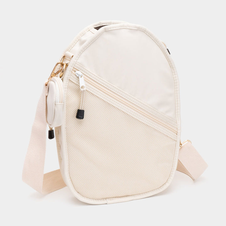 Ivory Pickleball Sling Bag / Crossbody Bag