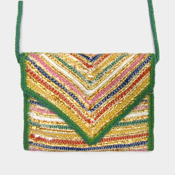Madeline Love Multi Colorful Pattern Fabric Crossbody Bag - Bags & Wallets