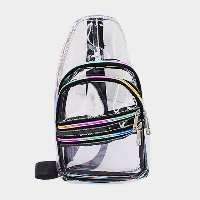 Madeline Love Clear Clear Transparent Sling Bag - Bags & Wallets