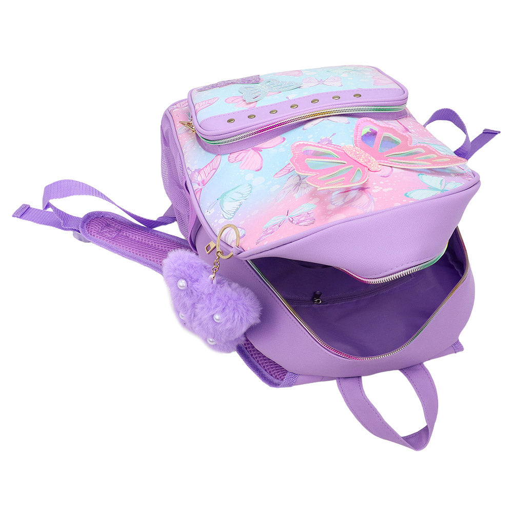 Hot Focus - Butterfly Patch Decorative Deluxe Backpack – Madeline Love