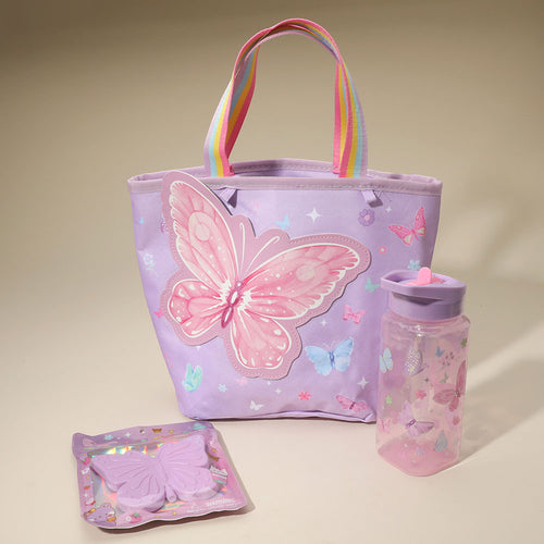 3PCS - HOT FOCUS Kids Strawberry Lunch Essentials - Purple