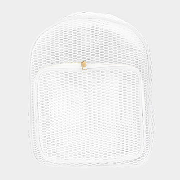 Madeline Love White Mesh Transparent Backpack Bag - Bags & Wallets