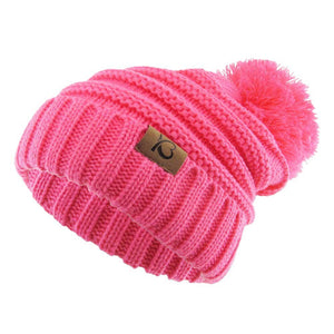Flamingo Cable Knit Ribbed Chunk Pom Pom Comfy Winter Beanie Hat. Before running out the door into the cool air, you’ll want to reach for this toasty beanie to keep you incredibly warm. Accessorize the fun way with this pom pom hat, it's the autumnal touch you need to finish your outfit in style. Awesome winter gift accessory!