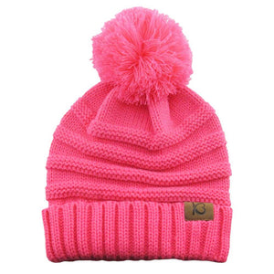 Flamingo Cable Knit Ribbed Chunk Pom Pom Comfy Winter Beanie Hat. Before running out the door into the cool air, you’ll want to reach for this toasty beanie to keep you incredibly warm. Accessorize the fun way with this pom pom hat, it's the autumnal touch you need to finish your outfit in style. Awesome winter gift accessory!