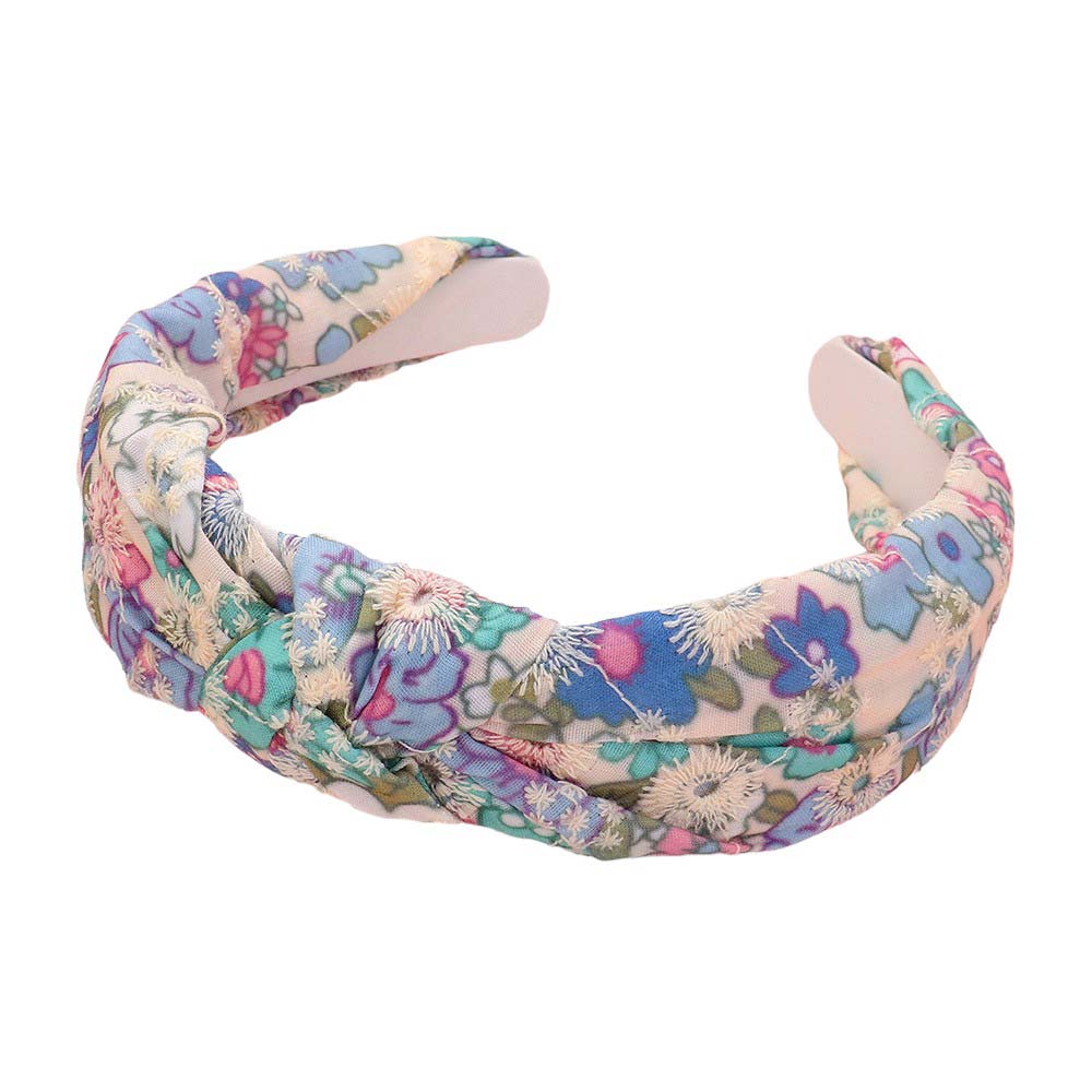 Flower Pattern Printed Knot Headband is a stylish and versatile accessory. Made with a unique flower pattern, it adds a pop of color and statement to any outfit. With its knotted design, it ensures a secure and comfortable fit. Perfect for adding a touch of fashion to your hair.