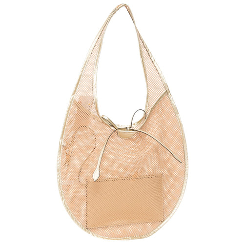 Mesh Tote Bag - Gold