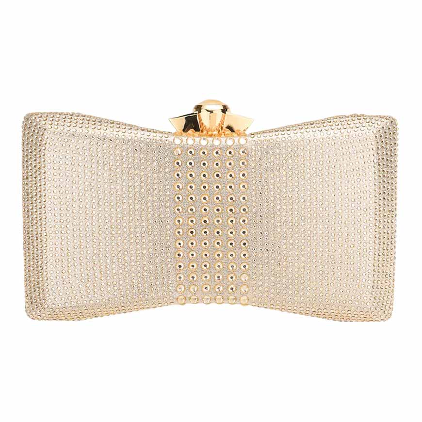Gold Bling Evening Clutch Crossbody Bag, perfectly goes with any outfit and shows your trendy choice to make you stand out on your special occasion. Carry out this bling evening crossbody bag while attending a special occasion. Perfect for carrying makeup, money, credit cards, keys or coins, etc.
