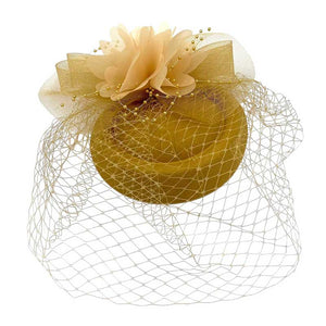 Gold Floral Pearl Mesh Fascinator Headband, the perfect accessory for special or casual occasions. Crafted from supple mesh and finished with lush faux pearls, this Fascinator Headband elevates any look. A timeless and elegant piece, sure to be a favorite. A perfect gift on any occasion to your family members or a close one