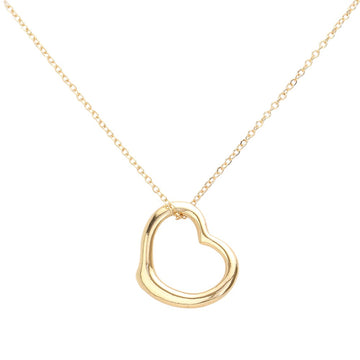 Metal Heart Cut out Pendant Necklace - Gold - Necklaces