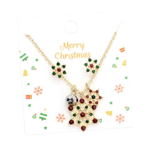 Gold Trendy Stone Embellished Snowflake Pendant Necklace, is beautifully designed with a snowflake theme that will make a glowing touch on everyone. Fabulous fashion and sleek style add a pop of pretty color to your attire. Perfect gift accessory for especially Christmas to your friends, family, and the persons you love.