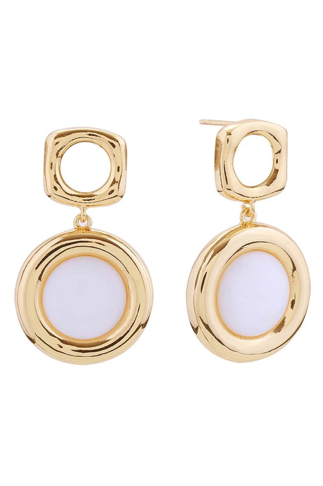 Gold Elegant bow-shaped post earrings featuring lustrous pearl drops, crafted in 14K gold or white gold plating. Each earring measures 3cm in diameter and combines brass with pearl and cubic zirconia accents for timeless sophistication. Hypoallergenic construction ensures comfortable all-day wear, while lead and nickel compliance guarantees safety for sensitive skin. Expertly made in Korea with attention to quality craftsmanship.