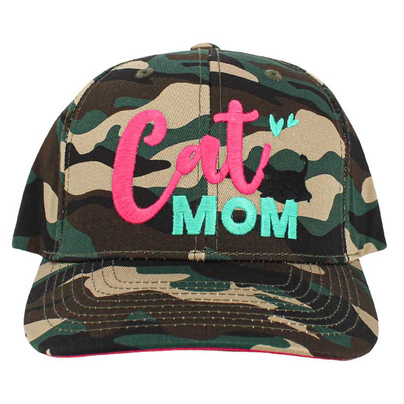 Black  Cat Mom Message Baseball Cap, is the perfect addition to any cat lover's wardrobe. Crafted from quality materials, with an adjustable closure and a curved bill, this cap provides ultimate comfort with a trendy look. Show off your cat-mom pride in style and gift this beautiful piece to other cat lovers.