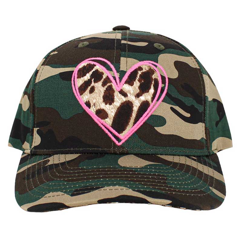 Black Leopard Heart Front Baseball Cap, adds a unique and stylish touch to any outfit. This eye-catching cap features a leopard heart-shaped design at the front, perfect for casual or formal occasions. Crafted with high-quality material for a comfortable fit. Get your unique look today.