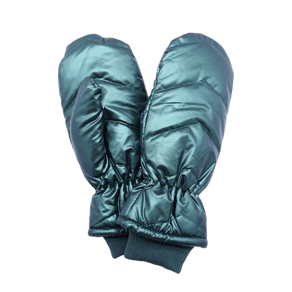 Green Shiny Puffer Mitten Gloves are designed with both style and functionality in mind that are the perfect accessory for any cold weather outfit. The shiny puffer design provides extra insulation to keep your hands warm. Give the gift of warmth this winter with these luxurious gloves, perfect for keeping loved ones cozy.