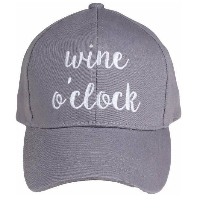 Wine O'Clock Embroidered CC Ball Cap combines classic design with expert craftsmanship. Featuring detailed embroidery, this cap offers a sophisticated way to express your love for wine. Its adjustable strap ensures a comfortable, secure fit, making it an ideal accessory for both casual outings and social gatherings. Durable materials provide lasting wear, blending style and practicality seamlessly. 