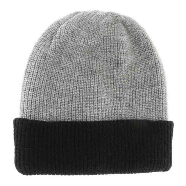 Grey-black-Unisex Reversible Two-Tone Slouchy C.C Beanie offers versatile style and comfort with its dual-sided design, allowing you to switch between two complementary colors effortlessly. Crafted with soft, breathable fabric, it provides a relaxed fit that suits all head shapes and sizes, making it an ideal accessory for year-round wear. Its slouchy silhouette adds a modern, casual edge while keeping you warm, perfect for everyday use or outdoor activities. Durable and easy to care for, this beanie combin