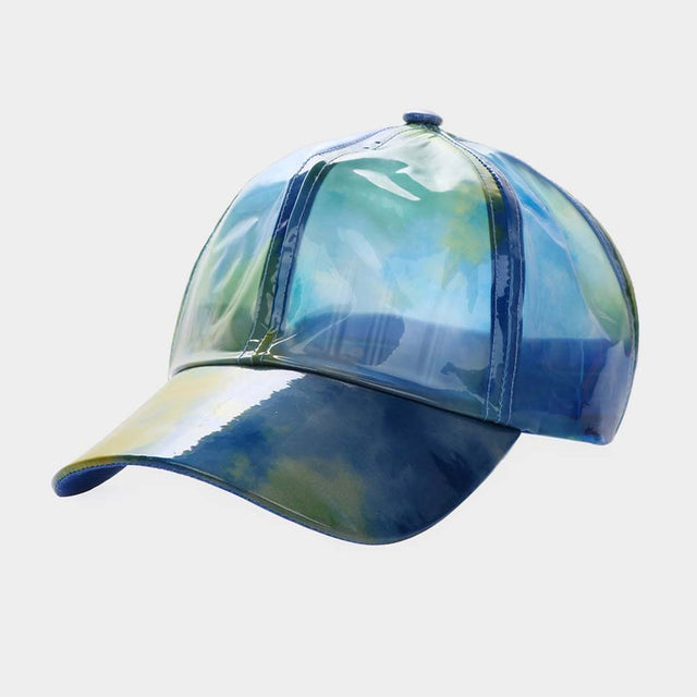 Madeline Love Blue Tie Dye Pattern Baseball Cap - Hats