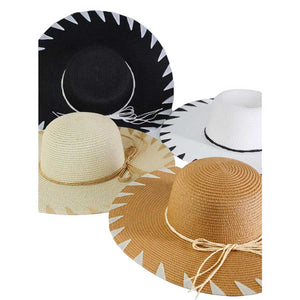 Handmade Edge Detailed Floppy Hat, Expertly handcrafted with attention to detail, this is a must-have accessory for any fashion-forward individual. Its unique edge detailing adds a touch of sophistication, while its wide brim provides ample sun protection. Perfect for any occasion, it is both functional and stylish.