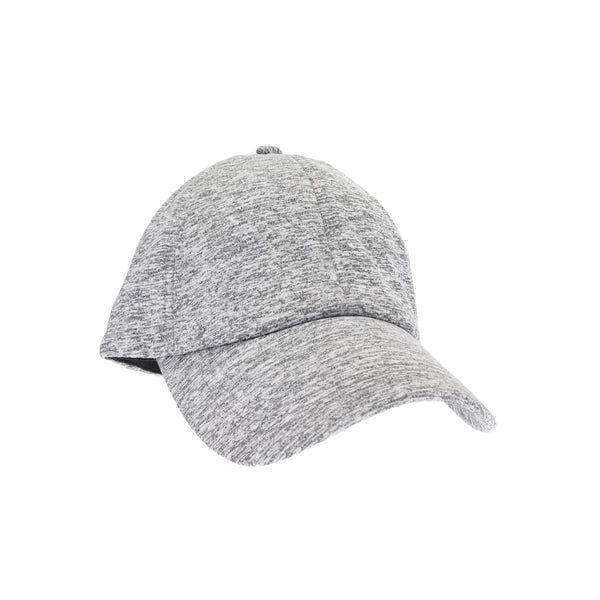 Heather_Grey Jersey Knit Active High Pony C.C Ball Cap combines comfort and functionality with its soft, breathable jersey knit fabric. Designed for active lifestyles, it features a high ponytail opening that allows for easy, stylish wear without compromising fit. Ideal for workouts or casual outings, this cap offers a secure fit and moisture-wicking properties to keep you cool and comfortable throughout your day. 