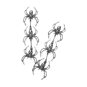 Hematite Triple Metal Spider Link Dangle Earrings, are fun handcrafted jewelry that fits your lifestyle, adding a pop of pretty color. Enhance your attire with these vibrant artisanal earrings to show off your fun trendsetting style. Great gift idea for your Wife, Mom, or any family member.