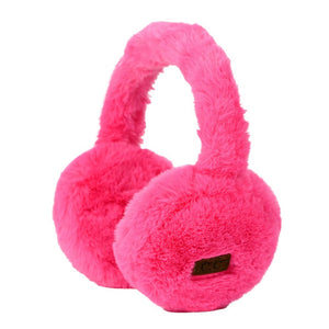 Hot Pink C.C Faux Fur Must Have Winter Warm Earmuff, features a soft and cozy faux fur outer shell for superior insulation. Its lightweight design and adjustable band make it comfortable to wear. This earmuff will keep you warm in the cold winter months. A thoughtful winter gift idea for friends and family members.