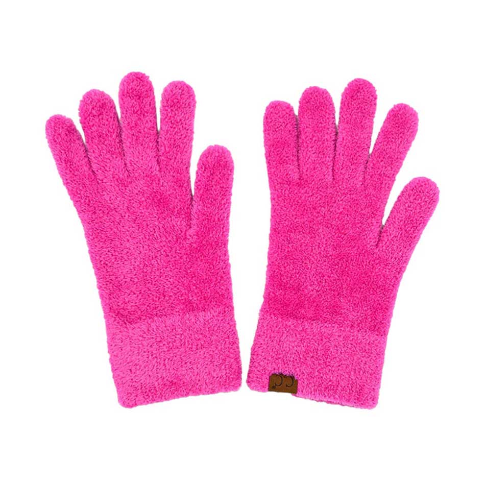 Hot Pink C.C Plush Terry Chenille Gloves, made from ultra-soft, plush terry cloth, offer superior warmth and comfort. With their high absorbency ability, they are perfect for outdoor activities in the winter or for staying warm indoors. These gloves are durable and will stay in good condition for years to come.
