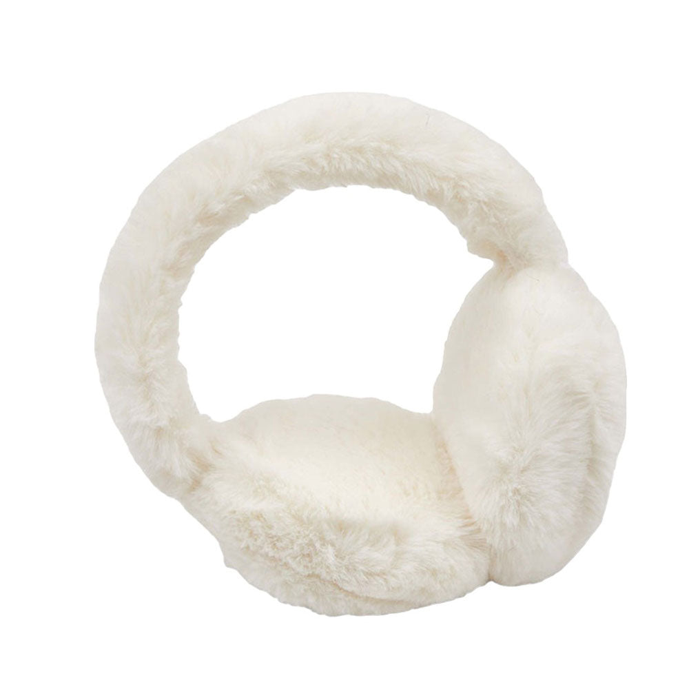Ivory C.C Faux Fur Must Have Winter Warm Earmuff, features a soft and cozy faux fur outer shell for superior insulation. Its lightweight design and adjustable band make it comfortable to wear. This earmuff will keep you warm in the cold winter months. A thoughtful winter gift idea for friends and family members.