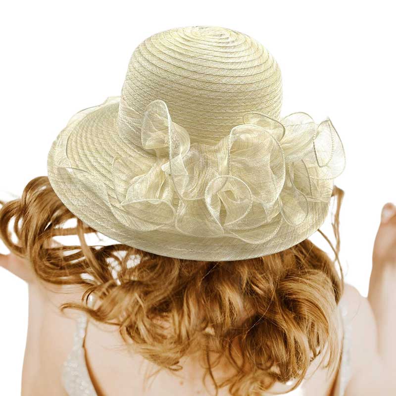 Flower Organza Dressy Hat – Madeline Love display picture 1