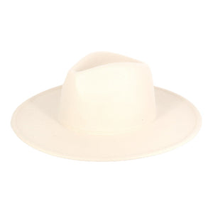 Ivory Solid Fedora Panama Hat, is offering breathable comfort for the perfect summer look. The brim offers shade from the sun and the classic fedora shape makes it a timeless accessory. Look your best and stay comfortable in this stylish Solid Fedora Panama Hat. 
