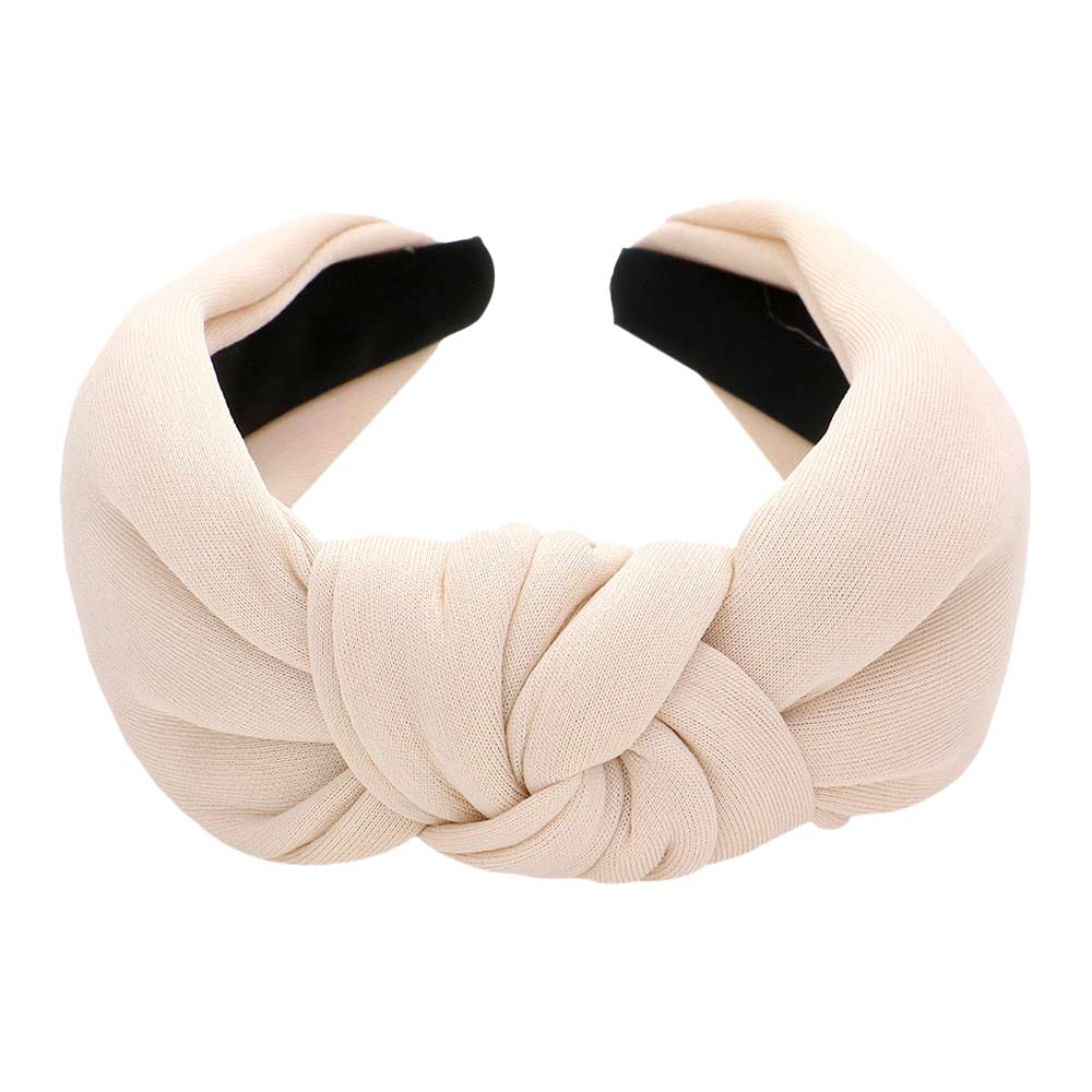 Fuchsia Solid Knot Burnout Headband, create a natural & beautiful look while perfectly matching your color with the easy-to-use solid knot headband. Push your hair back and spice up any plain outfit with this knot headband! 