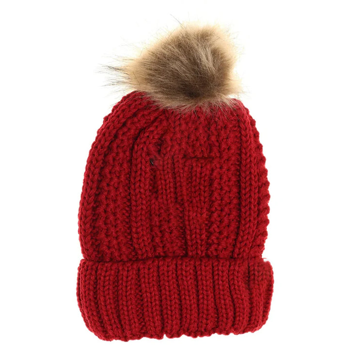 Red Kids Fuzzy Lined Fur Pom CC Beanie offers superior warmth and comfort with its soft, fuzzy lining designed specifically for children. Its durable construction ensures long-lasting wear, while the stylish fur pom adds a fashionable accent. Ideal for cold weather, this beanie provides expert-level protection and cozy insulation, making it a practical and trendy accessory for your child’s winter wardrobe.