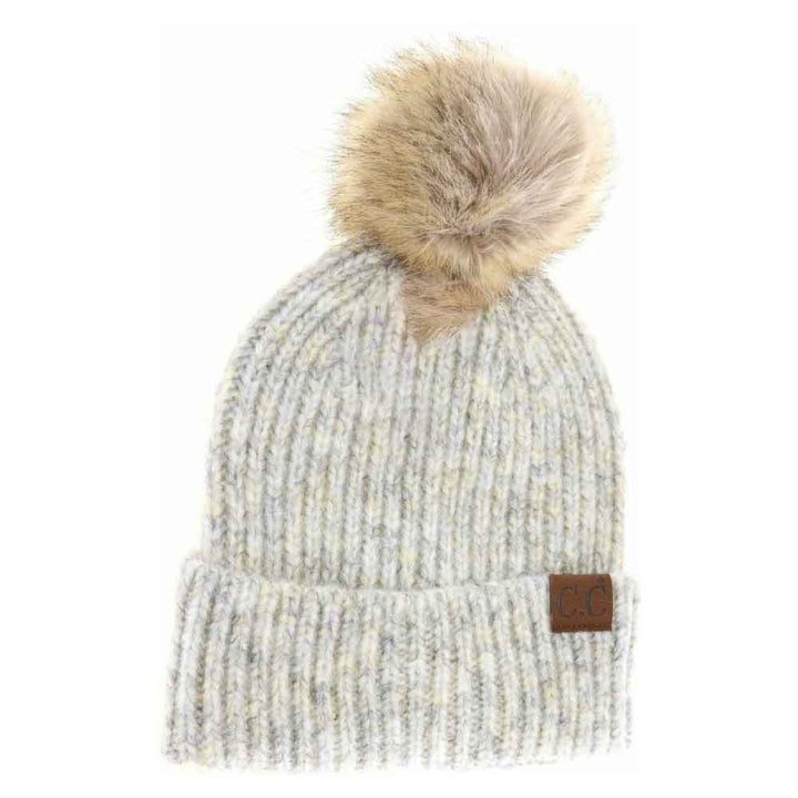 LemonadeMulti Soft Ribbed Fur Pom C.C Beanie combines expert craftsmanship with functional warmth. Its soft ribbed knit fabric ensures a snug, comfortable fit while providing excellent insulation against the cold. Topped with a plush fur pom, this beanie adds a refined element to your winter wardrobe. Designed for durability and style, it’s an ideal accessory for professional and casual settings alike, offering reliable protection without compromising on appearance. 