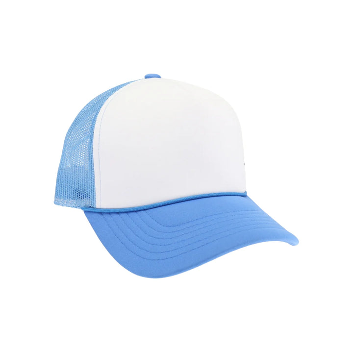 Foam Front C.C Trucker Hat combines classic trucker style with a comfortable foam front panel for a structured fit. Its breathable mesh back ensures ventilation, making it ideal for all-day wear. Designed for durability and style, this hat features adjustable sizing for a personalized fit, making it perfect for outdoor activities or casual outings.