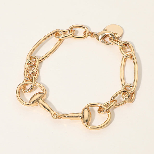 Madeline Love Gold SECRET BOX_Mixed Link Chain Bracelet - Bracelets