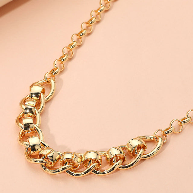 Madeline Love Gold Chunky Chain Link Necklace