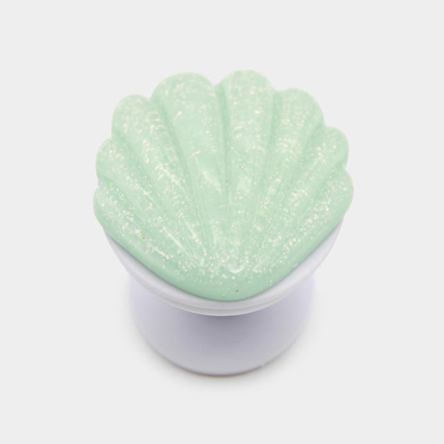 Madeline Love Mint Glittered Shell Adhesive Phone Grip and Stand - Jewelry
