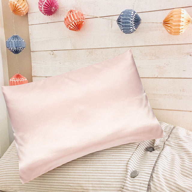 Madeline Love Pink Satin Pillow Case - Beauty & Cosmetics