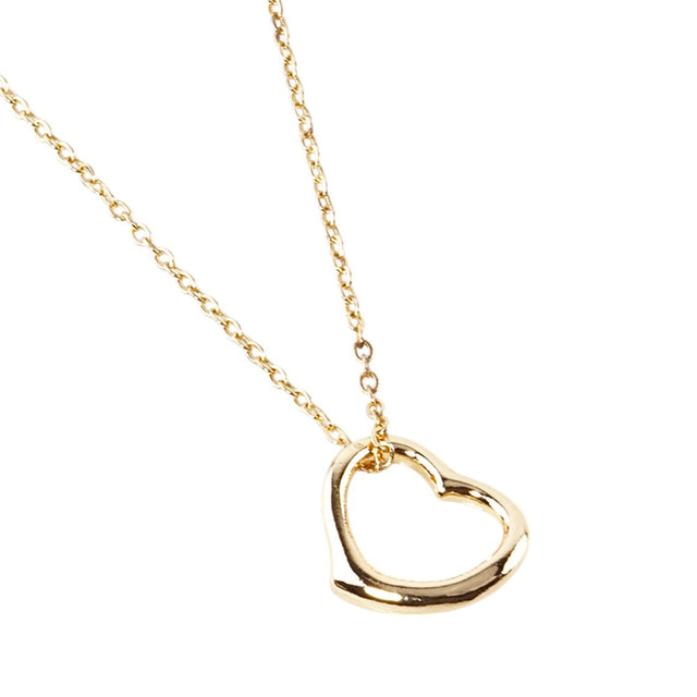 Metal Open Heart Pendant Necklace is a delicate and elegant piece that adds sophistication to any outfit. Crafted from high-quality metal, this necklace is both durable and timeless. The open heart design symbolizes love, making it a perfect gift for a loved one.