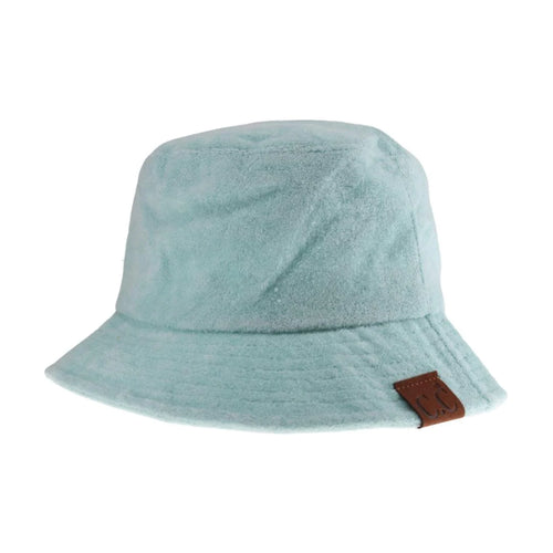 C.C Women's Terry Cloth Bucket Hat - Mint