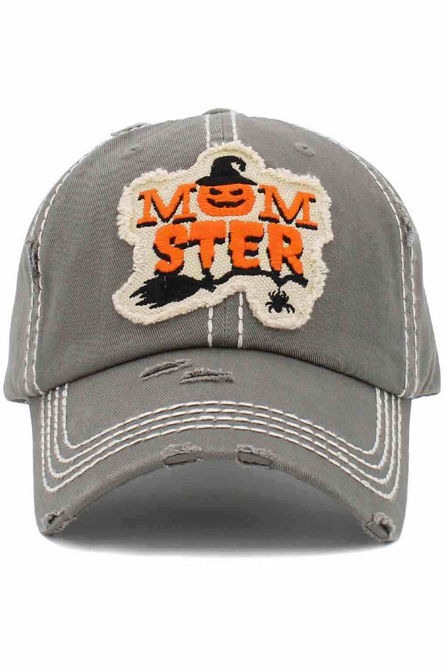 The MOMSTER Washed Vintage Baseball Cap features a playful, bold slogan with a perfectly distressed vintage finish for a fun, trendy look. Comfortable and easy to style, it’s perfect for busy mom life, casual outings, and adding a touch of humor to everyday wear.