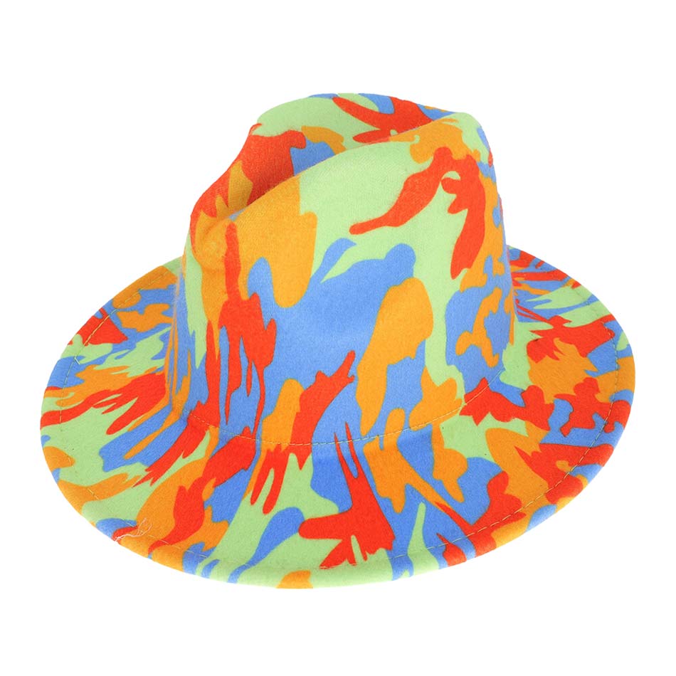 Multi Beautiful Abstract Patterned Panama Hat, a beautiful & comfortable Panama hat is suitable for summer wear to amp up your beauty & make you more comfortable everywhere. Perfect for keeping the sun off your face, neck, and shoulders. It's an excellent gift item for your friends & family or loved ones this summer.