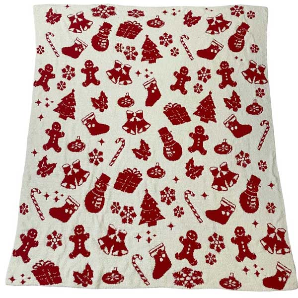 Reversible Christmas Pattern Blanket, is perfect for adding a festive touch to your home. Featuring a reversible design, this blanket is double-sided, with a different festive pattern on each side. The ultra-soft velvet will keep you cozy and comfortable all winter long.